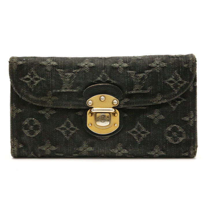 楽天市場】【財布】LOUIS VUITTON ルイ ヴィトン モノグラムデニム  