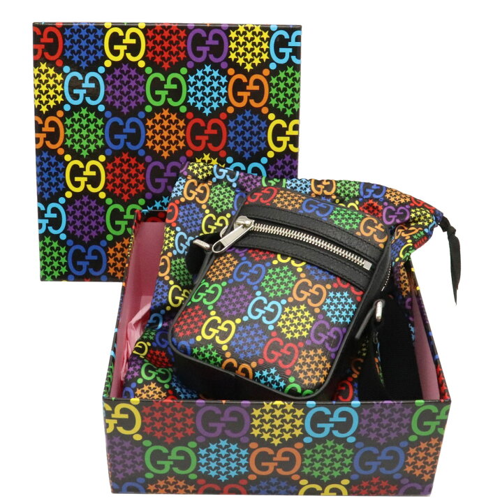 楽天市場】【新品未使用品】【バッグ】GUCCI グッチ GGサイケデリック  