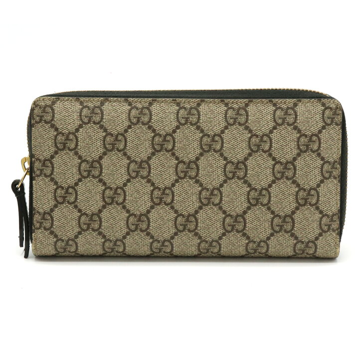楽天市場】【財布】GUCCI グッチ GGスプリーム ラウンドファスナー 長 