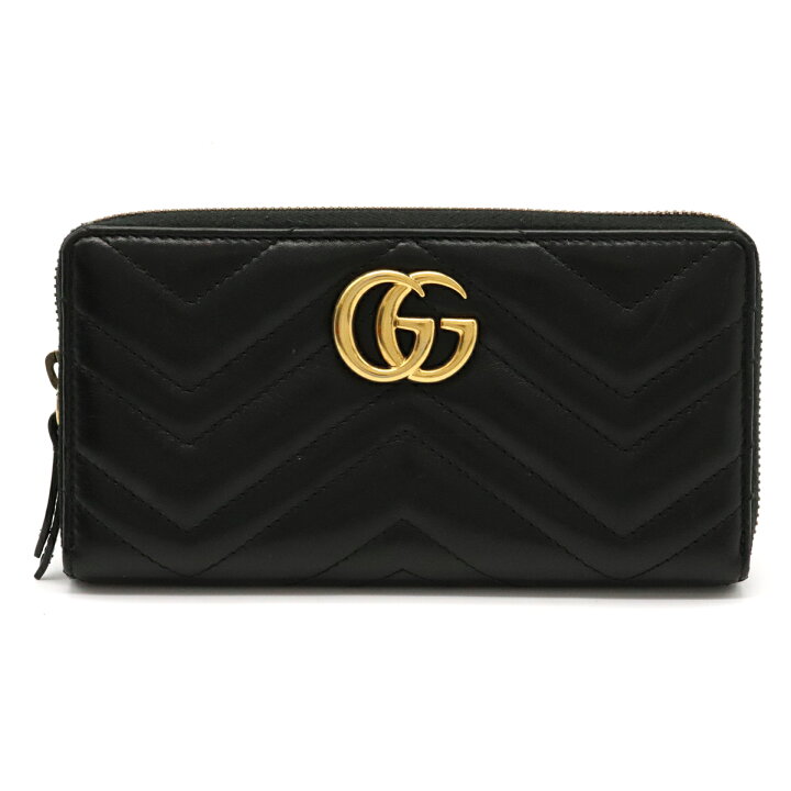 楽天市場】【財布】GUCCI グッチ GGマーモント ラウンドファスナー 長 