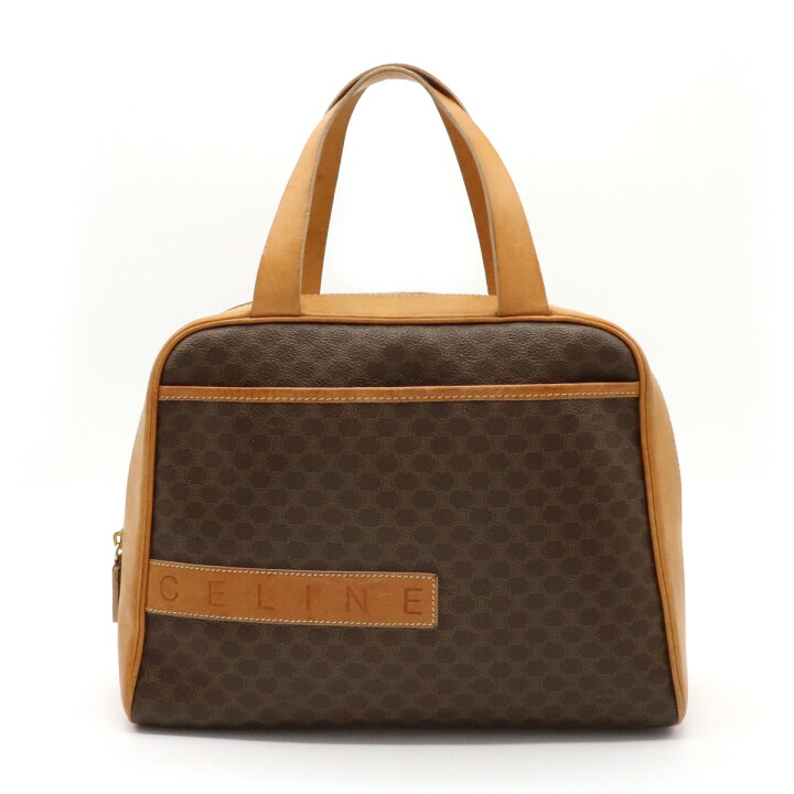 楽天市場】【バッグ】CELINE セリーヌ マカダム柄 ハンドバッグ トート 