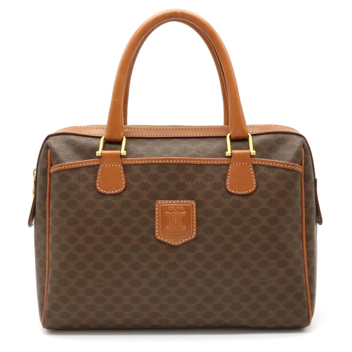 楽天市場】【バッグ】CELINE セリーヌ マカダム柄 ハンドバッグ ミニ  