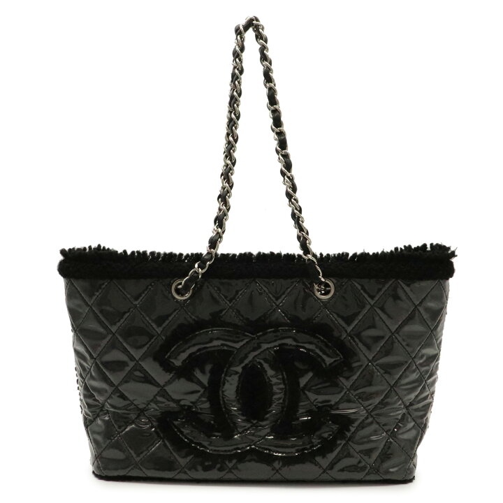 楽天市場】【バッグ】CHANEL シャネル パテントトワレ ココマーク  