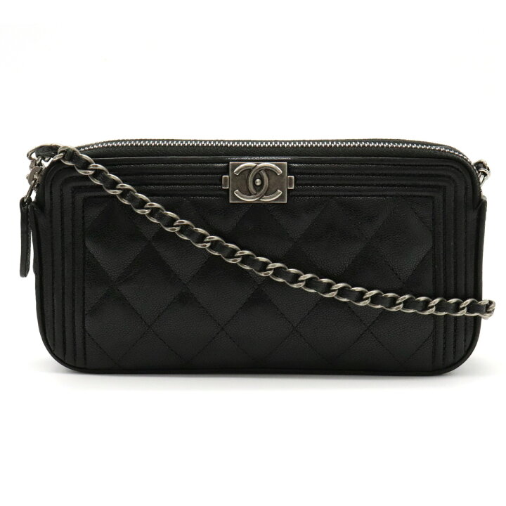 楽天市場】【財布】CHANEL シャネル ボーイシャネル マトラッセ ココ  