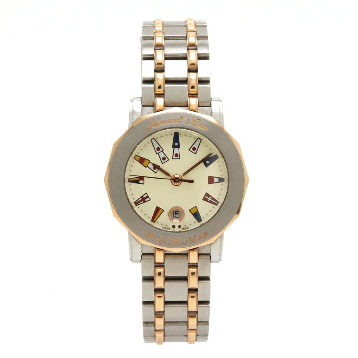 楽天市場】【ウォッチ】CORUM コルム アドミラルズカップ K18PG ピンク  