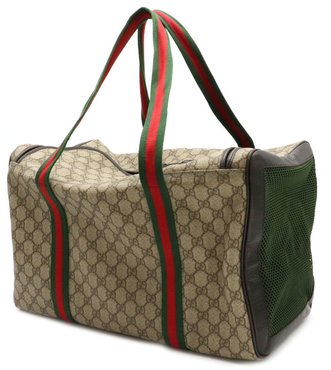 楽天市場】【バッグ】GUCCI グッチ GGスプリーム ドッグキャリア 
