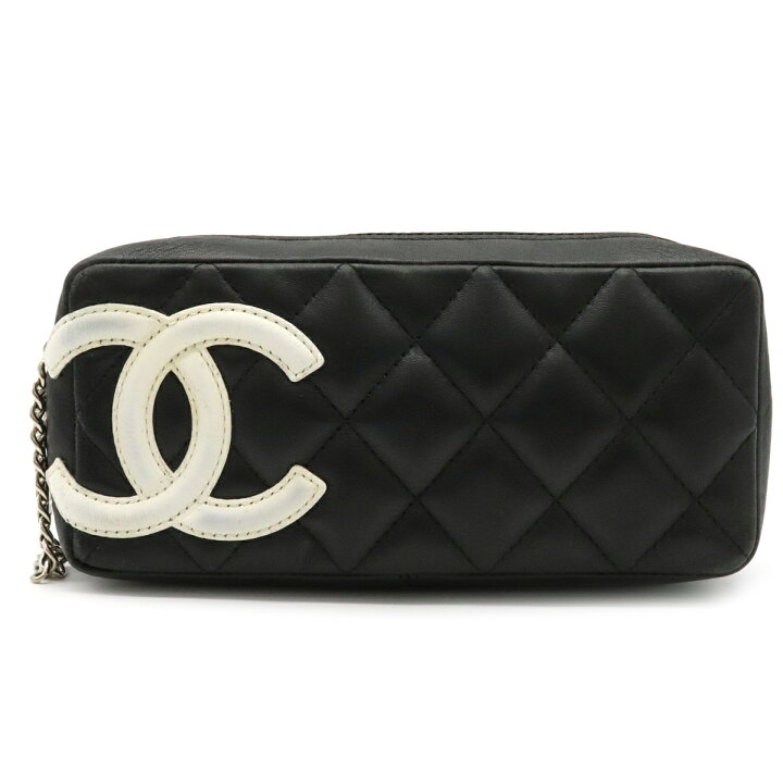 楽天市場】CHANEL シャネル カンボンライン ココマーク マルチポーチ  