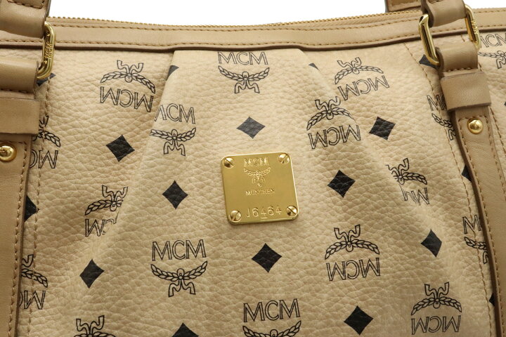 楽天市場】【バッグ】MCM エムシーエム ロゴグラム トートバッグ 2WAY 