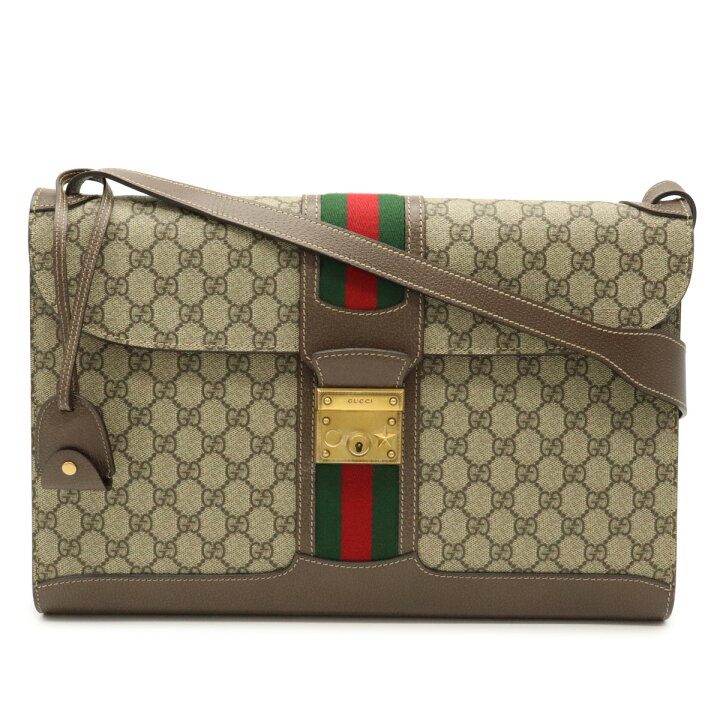楽天市場】【バッグ】GUCCI グッチ GGスプリーム ウェブ 2WAY 