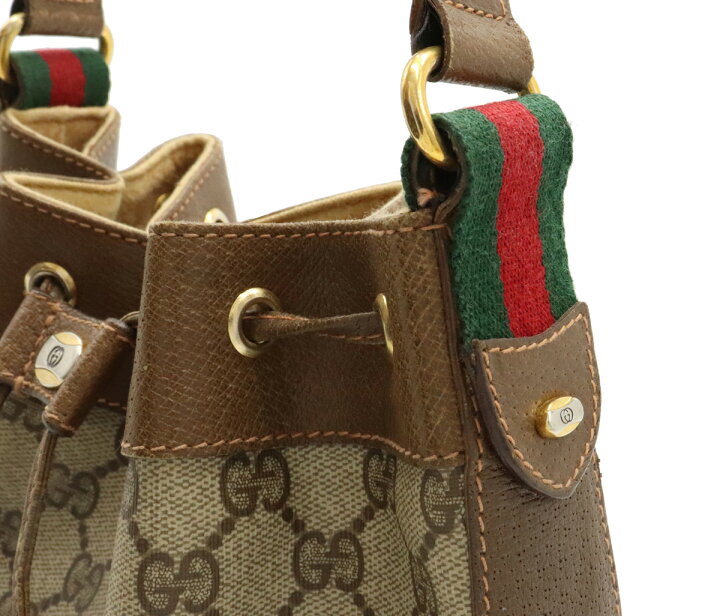 楽天市場】【バッグ】GUCCI グッチ オールドグッチ GGプラス シェリー  