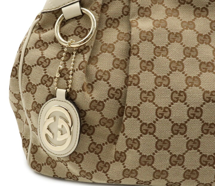 楽天市場】【バッグ】GUCCI グッチ スーキー GGキャンバス グッチシマ 