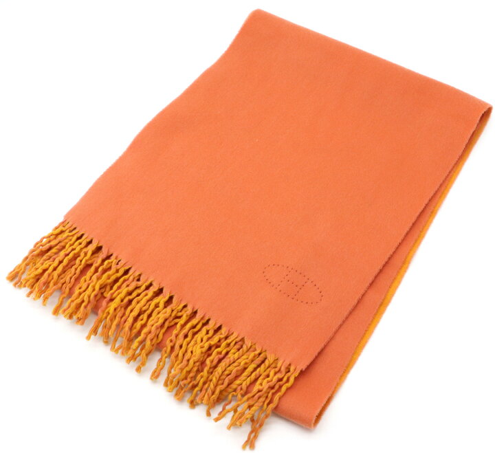 楽天市場】【アパレル】HERMES エルメス エブリン マフラー フリンジ  