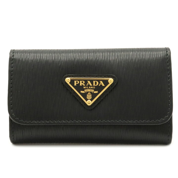 楽天市場】【未使用品】PRADA プラダ 6連キーケース VITELLO MOVE TR 