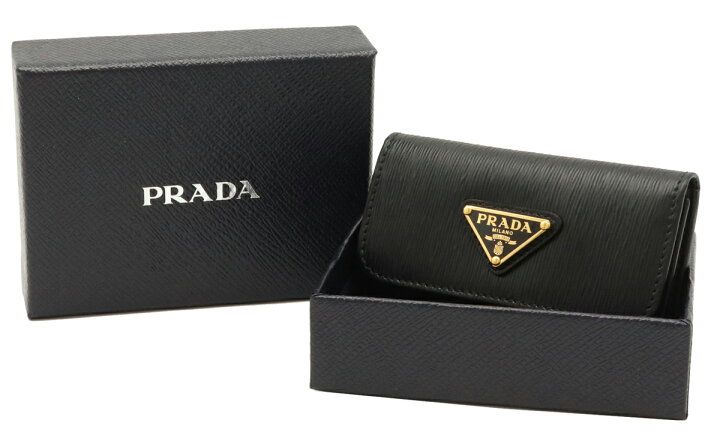楽天市場】【未使用品】PRADA プラダ 6連キーケース VITELLO MOVE TR 