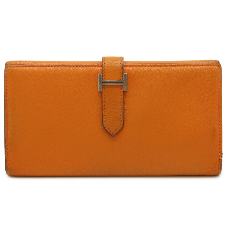楽天市場】【財布】HERMES エルメス ベアン 2PLIS デュプリ 3つ折り長  