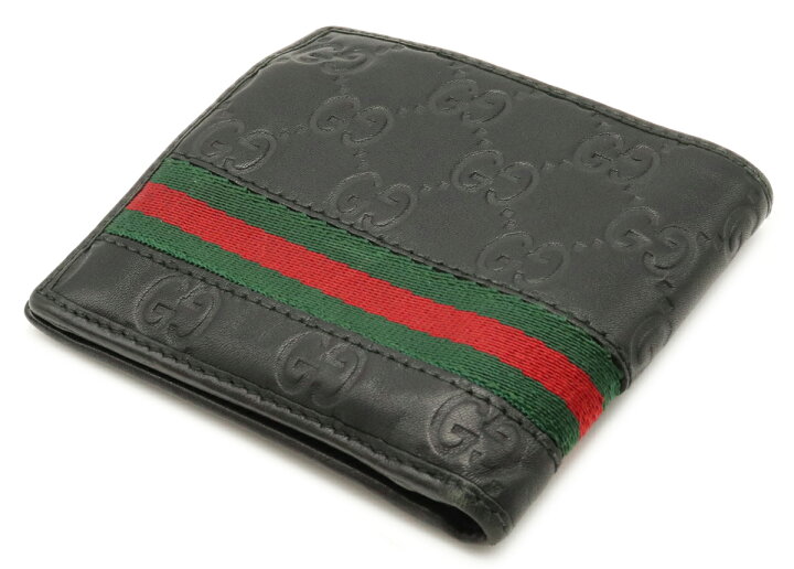 楽天市場】【財布】GUCCI グッチ グッチシマ シェリーライン 2つ折財布 