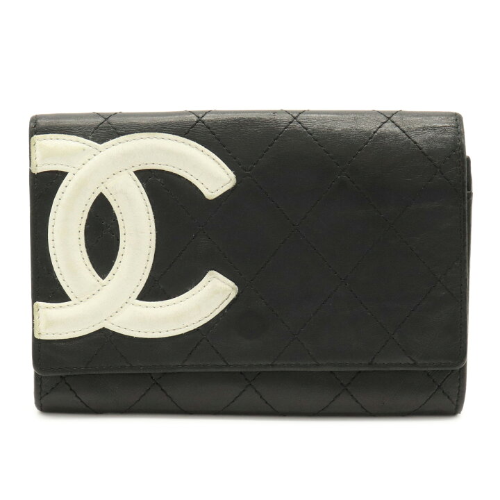 楽天市場】【財布】CHANEL シャネル カンボンライン ココマーク 2つ折 
