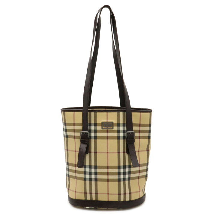 楽天市場】【バッグ】BURBERRY バーバリー ノバチェック柄 トート  