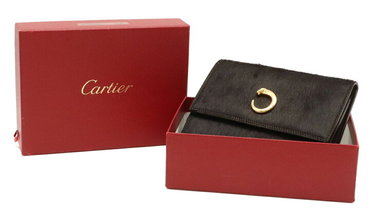 楽天市場】【財布】 Cartier カルティエ パンテール パンサー 3つ折 