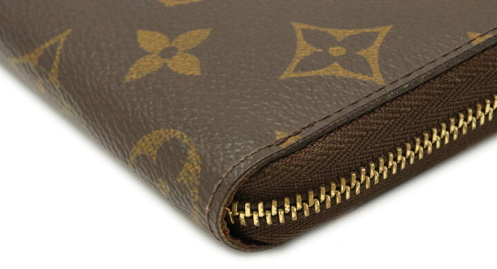 楽天市場】【財布】LOUIS VUITTON ルイ ヴィトン モノグラム ジッピー  