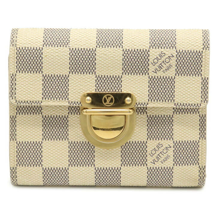 楽天市場】【財布】LOUIS VUITTON ルイ ヴィトン ダミエアズール 