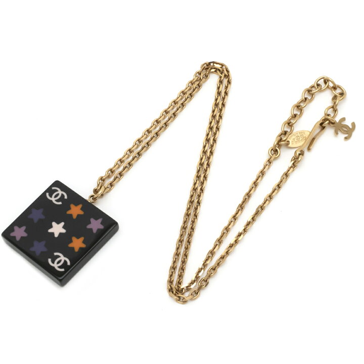 楽天市場】【ジュエリー】CHANEL シャネル プレート スター 星 ロゴ  