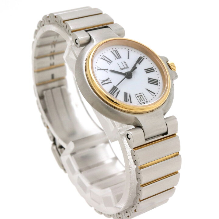 楽天市場】【ウォッチ】dunhill ダンヒル ミレニアム デイト ホワイト  