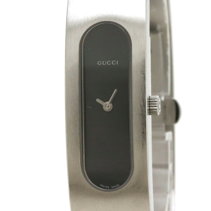 楽天市場】【ウォッチ】GUCCI グッチ バングル ウォッチ ブラック文字 