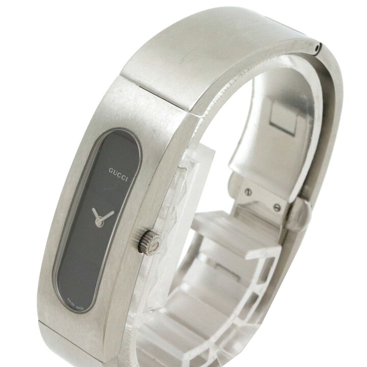 楽天市場】【ウォッチ】GUCCI グッチ バングル ウォッチ ブラック文字  