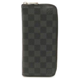 【未使用品】【財布】LOUIS VUITTON ルイ ヴィトン ダミエグラフィット ジッピーウォレット ヴェルティカル ラウンドファスナー 長財布 N63095 【中古】