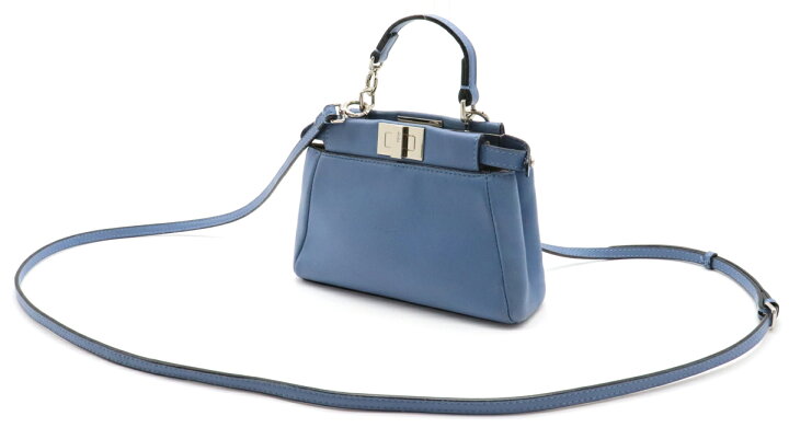 楽天市場】【バッグ】FENDI フェンディ マイクロ ピーカブー 2WAY ミニ 