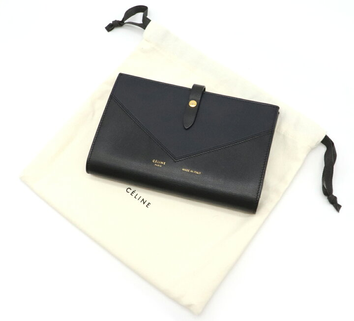 楽天市場】【財布】CELINE セリーヌ ラージ ストラップ マルチ 