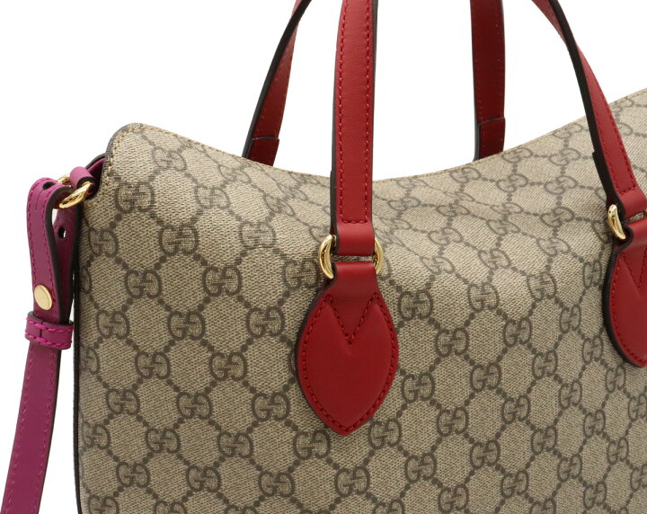 楽天市場】GUCCI グッチ GGスプリーム トートバッグ ハンドバッグ 2WAY 