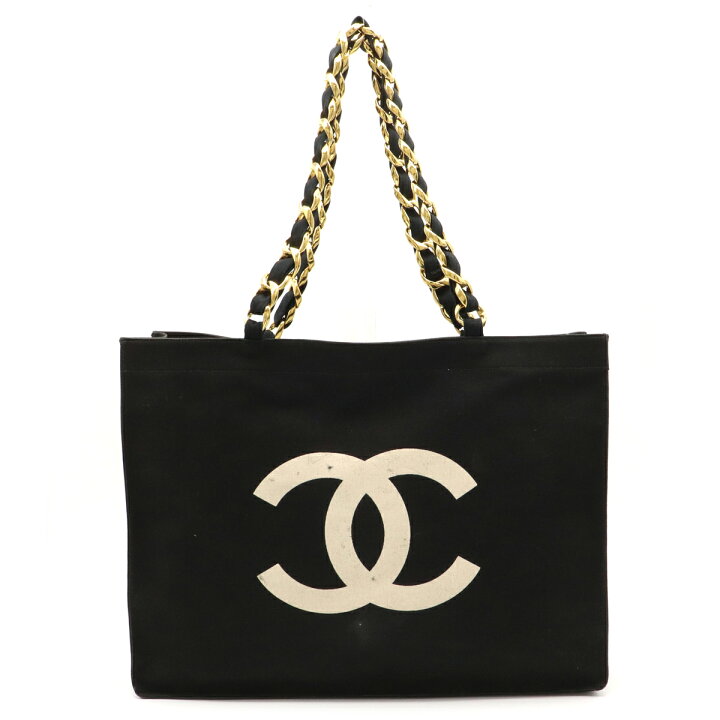 楽天市場】【バッグ】CHANEL シャネル ココマーク ロゴ チェーントート 