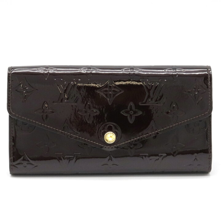 楽天市場】【財布】LOUIS VUITTON ルイ ヴィトン モノグラムヴェルニ 