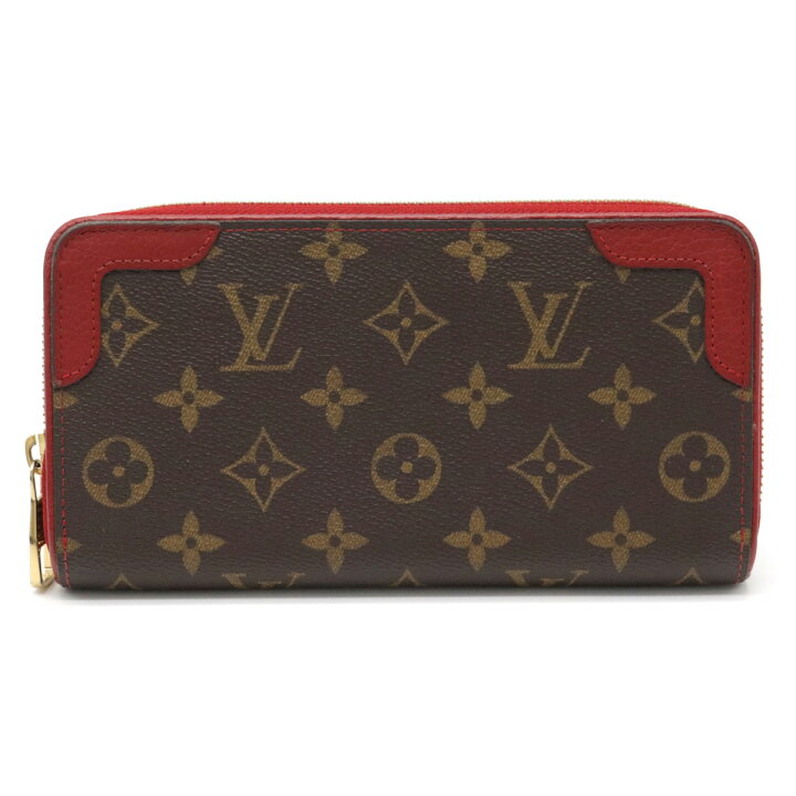 楽天市場】【財布】LOUIS VUITTON ルイ ヴィトン モノグラム ジッピー  