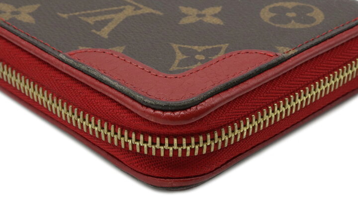 楽天市場】【財布】LOUIS VUITTON ルイ ヴィトン モノグラム ジッピー  