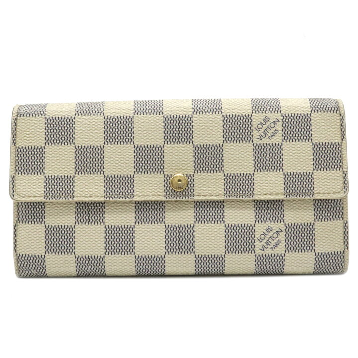 楽天市場】【財布】LOUIS VUITTON ルイ ヴィトン ダミエアズール 