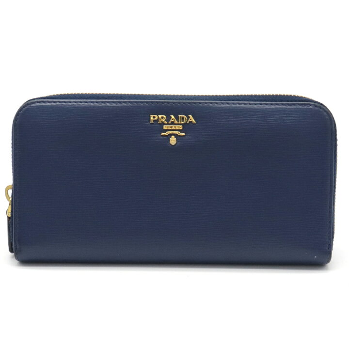 楽天市場】【財布】PRADA プラダ VITELLO MOVE ラウンドファスナー 長  