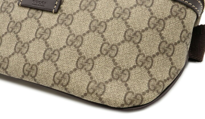 楽天市場】【バッグ】GUCCI グッチ GGスプリーム ウエストバッグ  