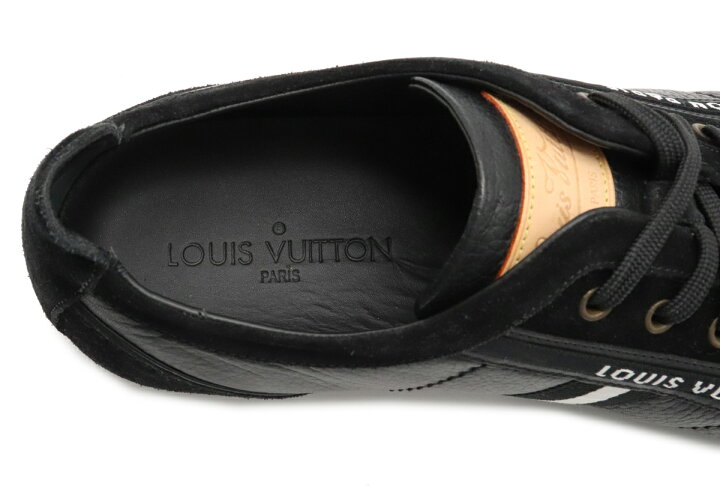 楽天市場】【靴】LOUIS VUITTON ルイ ヴィトン テープロゴ サイド 