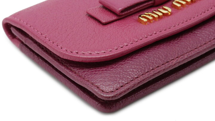 楽天市場】Miu Miu ミュウ ミュウ ミュウミュウ マドラス カードケース  