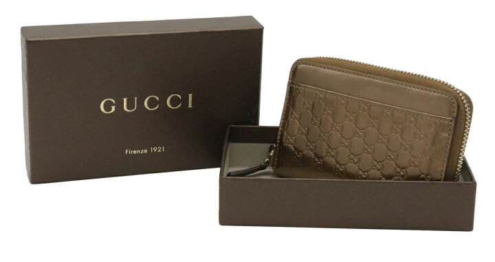 楽天市場】【財布】GUCCI グッチ マイクログッチシマ ラウンド  