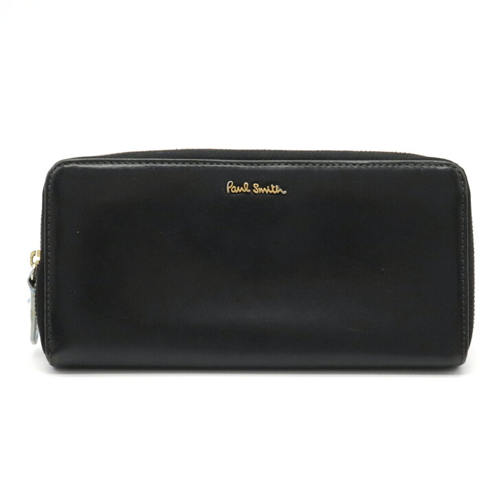 楽天市場 財布 Paul Smith ポール スミス ポールスミス ラウンドファスナー 長財布 レザー ブラック 黒 ライトブルー 水色 ゴールド金具 中古 Blumin 楽天市場店 楽天市場 財布 Paul Smith ポール スミス ポールスミス ラウンドファスナー 長財布 レザー ブラック 黒 ライトブルー 水色 ゴールド金具 中古 Blumin 楽天市場店