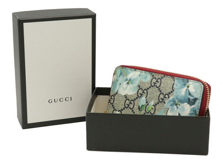 楽天市場】【財布】GUCCI グッチ GGブルームス フラワー 花柄 ラウンド 