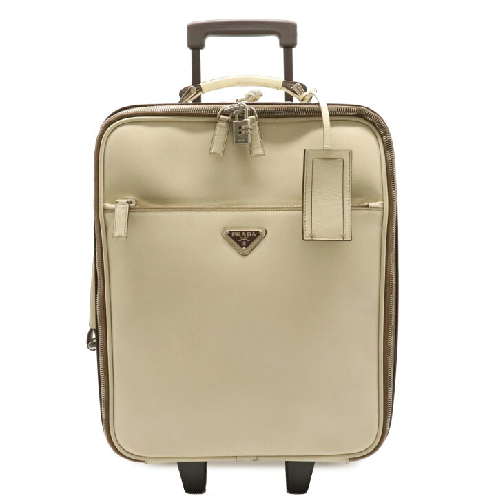 楽天市場】【バッグ】PRADA プラダ サフィアーノ キャリーバッグ  