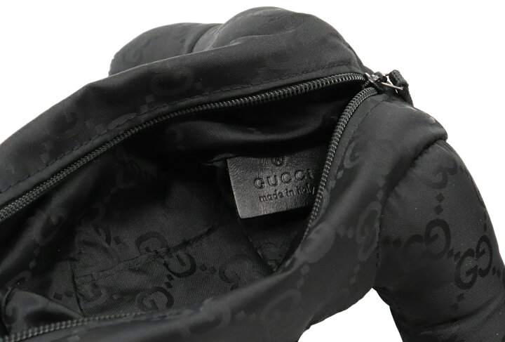 楽天市場】【バッグ】GUCCI グッチ GGナイロン テディベア クマ トート  