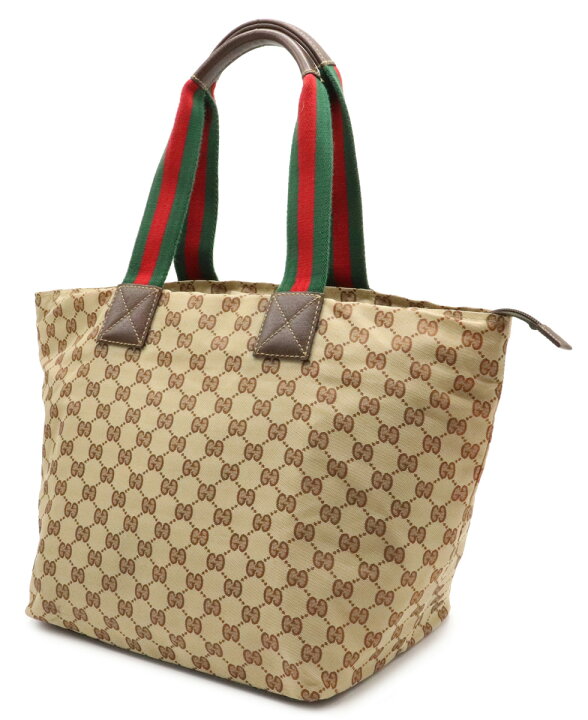 楽天市場】【バッグ】GUCCI グッチ GGキャンバス シェリーライン  