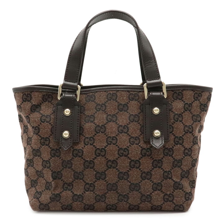 楽天市場】【バッグ】GUCCI グッチ GGキャンバス ミニ ハンドバッグ 