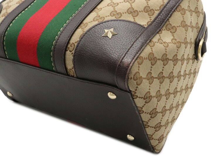 楽天市場】【バッグ】GUCCI グッチ GGキャンバス シェリーライン 蜂  